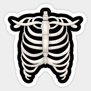 Ribcage Sticker